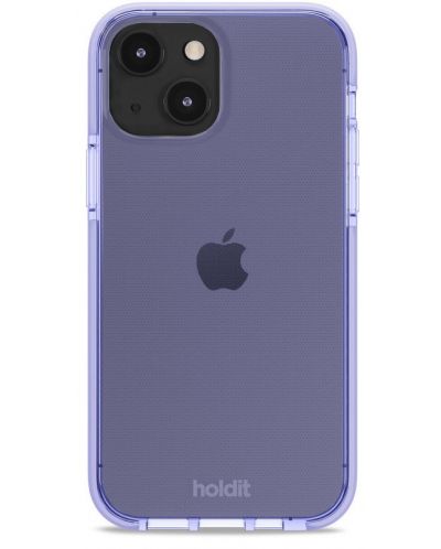 Калъф Holdit - Seethru, iPhone 13/14, лилав - 2