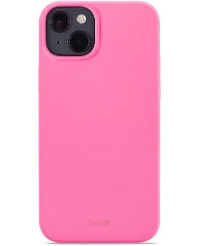 Калъф Holdit - Silicone, iPhone 14 Plus, розов - 1
