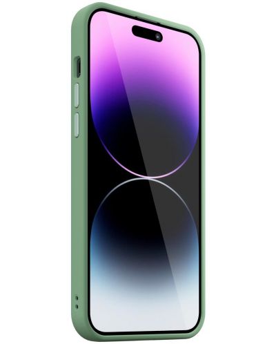 Калъф Next One - Pistachio Mist Shield MagSafe, iPhone 14 Pro, зелен - 6