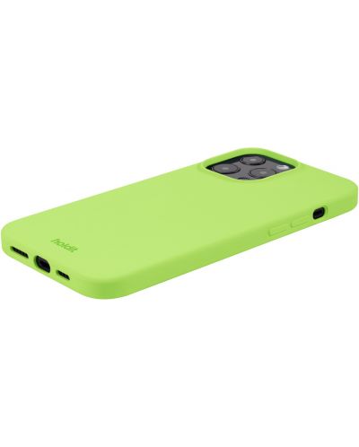 Калъф Holdit - Silicone, iPhone 13 Pro Max, Acid Green - 3
