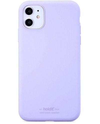 Калъф Holdit - Silicone, iPhone 11, лилав - 1