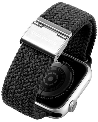 Каишка Dux Ducis - Mixture II, Apple Watch SE, 38/40/41 mm, черна - 2
