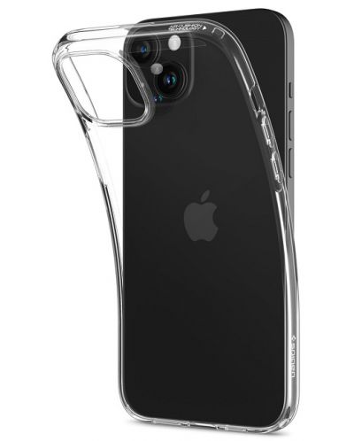Калъф Spigen - Liquid Crystal, iPhone 15, Crystal Clear - 2