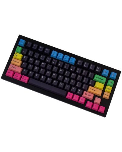 Капачки за механична клавиатура Keychron - Rainbow, 96 броя, US - 2