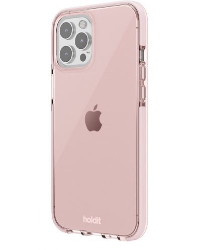 Калъф Holdit - Seethru, iPhone 12 Pro Max, Blush Pink - 2