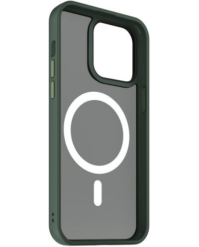 Калъф Next One - Pistachio Mist Shield MagSafe, iPhone 15 Pro Max, зелен - 4