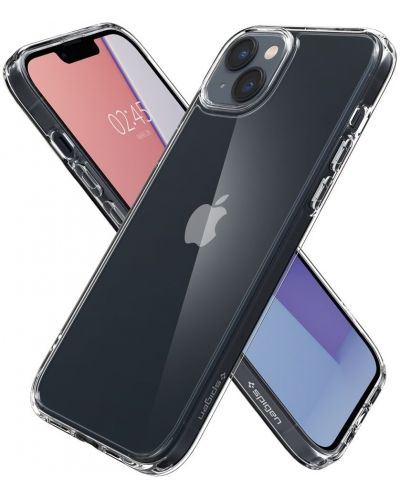 Калъф Spigen - Ultra Hybrid, iPhone 14, прозрачен - 4