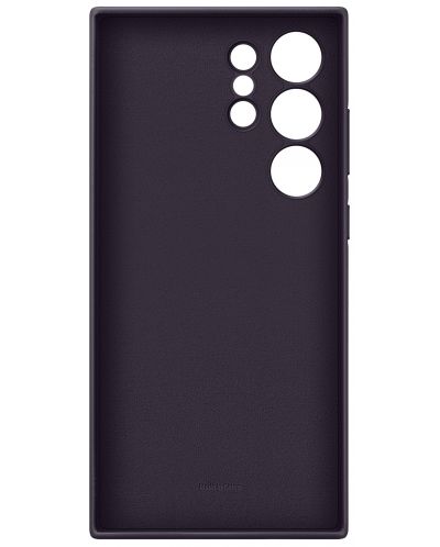 Калъф Samsung - Leather Cover, Galaxy S24 Ultra, тъмнолилав - 4