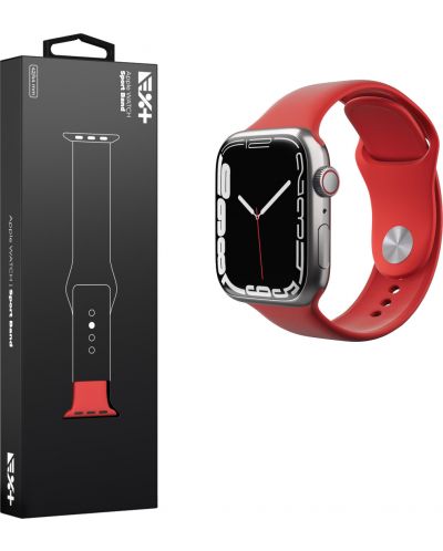 Каишка Next One - Sport Band Silicone, Apple Watch, 42/44 mm, червена - 4