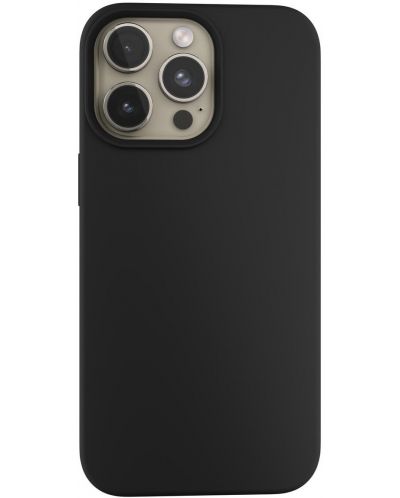 Калъф Next One - Black Silicone MagSafe, iPhone 15 Pro, черен - 1