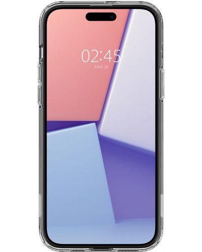 Калъф Spigen - Ultra Hybrid S, iPhone 15 Plus, Crystal Clear - 2