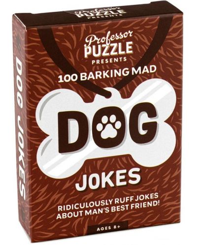 Карти Professor Puzzle - Dog Jokes - 1