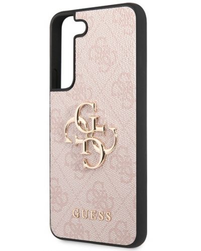 Калъф Guess - Metal Logo, Galaxy S23, розов - 3