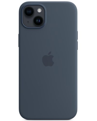 Калъф Apple - Silicone MagSafe, iPhone 14 Plus, Storm Blue - 1