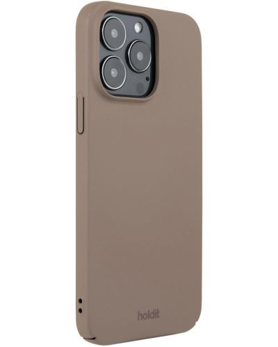 Калъф Holdit - Slim, iPhone 15 Pro Max, кафяв - 2