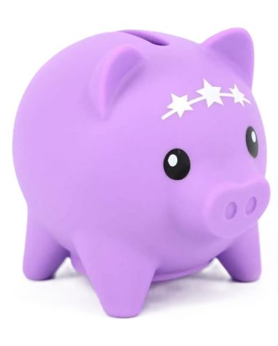 Касичка прасенце Boti Pocket Money Piggies - Лилава, с аксесоари - 3