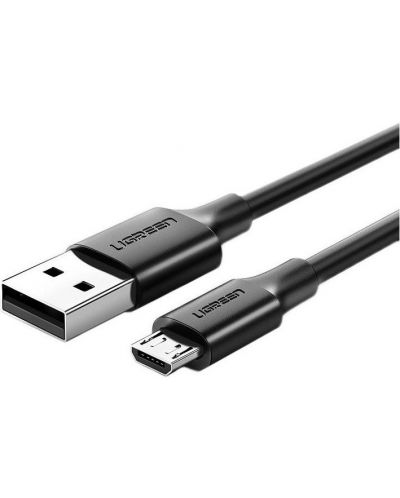 Кабел Ugreen - 403030, USBА/Micro USB, 1 m, черен - 1