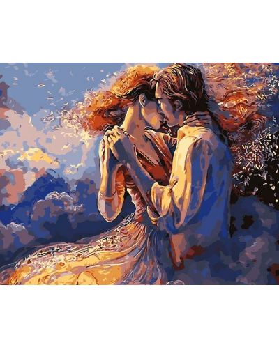 Комплект за рисуване по номера PaintBoy - Танцувай с мен