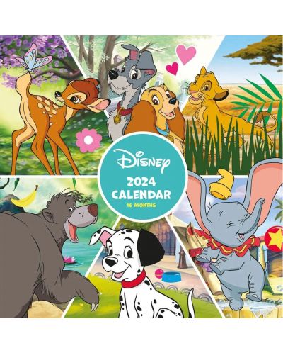 Календар Pyramid Disney: Disney - Classics 2024 - 1
