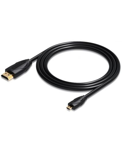 Кабел Vention - VAA-D03-B150, micro HDMI/HDMI, 1.5m, черен - 2