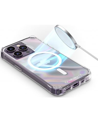 Калъф Case-Mate - Soap Bubble MagSafe, iPhone 14 Pro, многоцветен - 4
