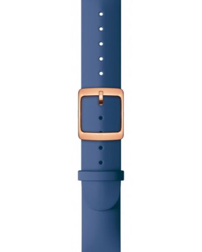 Каишка Withings - Silicone, 18mm, Scanwatch, Steel Deep Blue/Rose Gold - 1