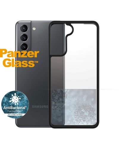 Калъф PanzerGlass - ClearCase, Galaxy S21, черен - 2