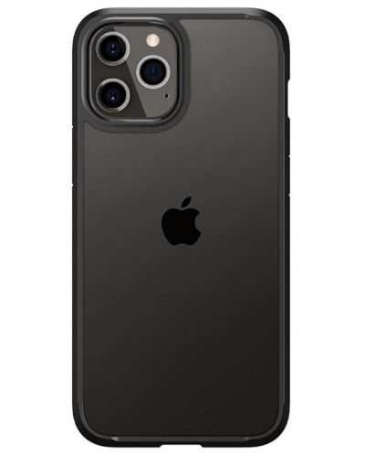 Калъф Spigen - Ultra Hybrid, iPhone 12/12 Pro, черен - 4