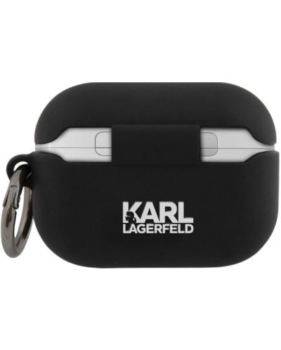 Калъф за слушалки Karl Lagerfeld - Rue St Guillaume, AirPods Pro, черен - 2