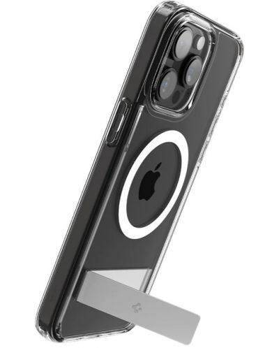 Калъф Spigen - Ultra Hybrid S, iPhone 15 Pro Max, Crystal Clear - 8