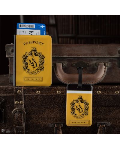 Калъф за паспорт Cine Replicas Movies: Harry Potter - Hufflepuff - 6