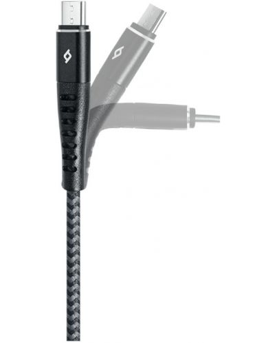 Кабел ttec - Extreme, USB-A/Micro USB, 1.5 m, черен - 2