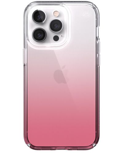 Калъф Speck - Presidio Perfect Clear, iPhone 13 Pro, Ombre Vintage Rose - 1