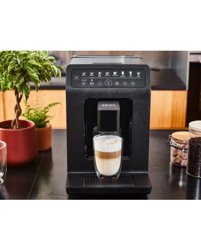 Кафеавтомат Krups - Evidence Eco-Design EA897B10, 15 bar, 2.3 l, черен - 4