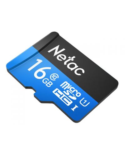 Карта памет Netac - 16GB, microSDHC, Class10 + адаптер - 3