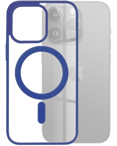 Калъф Techsuit - MagSafe Pro, iPhone 15 Pro Max, син - 1