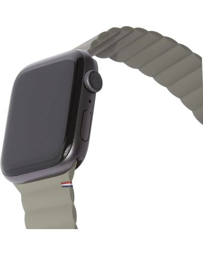 Каишка Decoded - Lite Silicone, Apple Watch 42/44/45 mm, Olive - 4