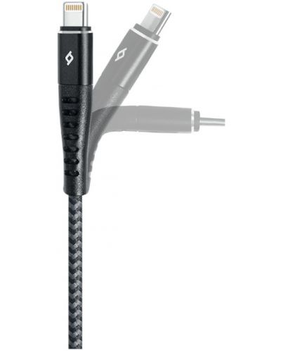 Кабел ttec - Extreme, USB-A/Lightining, 1.5 m, черен - 2