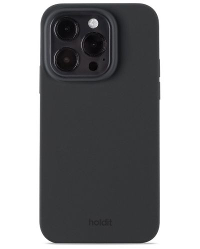 Калъф Holdit - Silicone, iPhone 15 Pro, черен - 1
