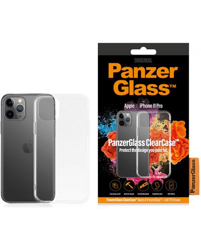 Калъф PanzerGlass - Clear, iPhone11 Pro, прозрачен - 3