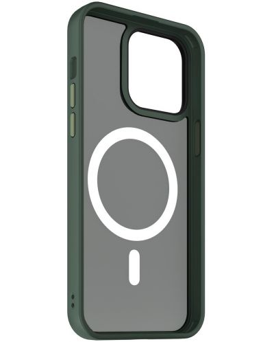 Калъф Next One - Pistachio Mist Shield MagSafe, iPhone 15 Pro, зелен - 4