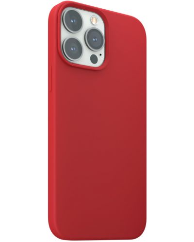 Калъф Next One - Silicon MagSafe, iPhone 13 Pro Max, червен - 3