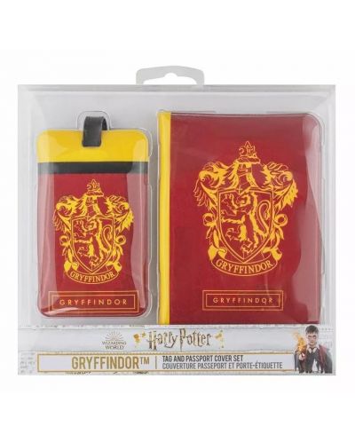 Калъф за паспорт Cine Replicas Movies: Harry Potter - Gryffindor - 5
