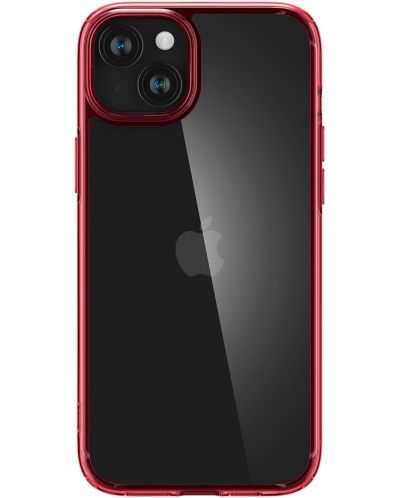 Калъф Spigen - Ultra Hybrid, iPhone 15, Red Crystal - 1