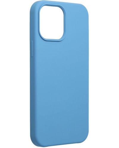 Калъф Forcell - Silicone, iPhone 13 Pro Max, син - 1