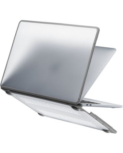 Калъф за лаптоп Cellularline - за MacBook Pro 16", полупрозрачен - 1