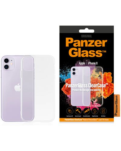 Калъф PanzerGlass - Clear, iPhone 11, прозрачен - 3