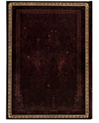  Календар-бележник Paperblanks Black Moroccan - Ultra, 18 x 23 cm, 72 листа, 2024 - 2