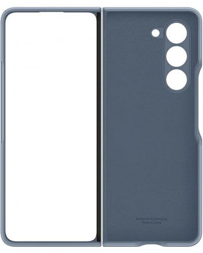 Калъф Samsung - Leather, Galaxy Z Fold5, Icy Blue - 5