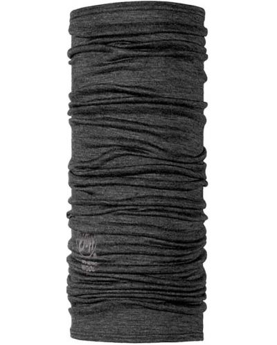 Кърпа за глава BUFF - Light Weight Merino Wool, сива - 1